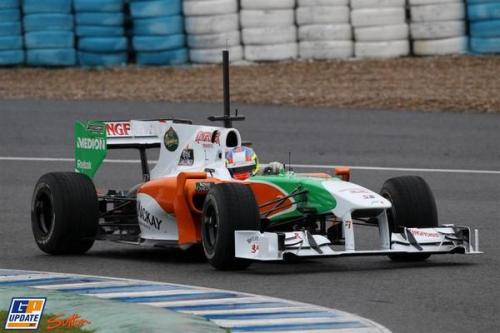 A Productive day for Di Resta in the Force India
